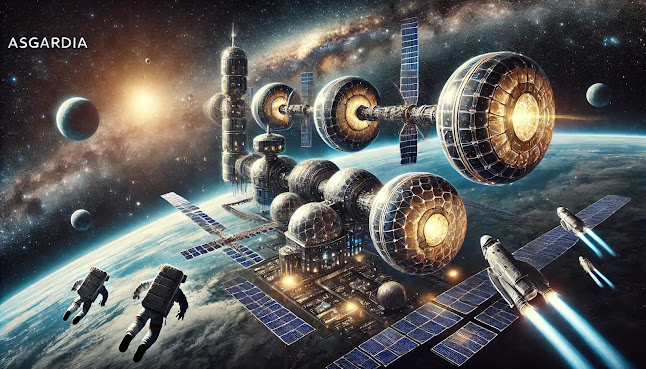 benyprof's tweet image. Asgardia : Utopie Cosmique ou Vision d'Avenir ? 
Découvrez mon analyse sur cette nation spatiale ambitieuse et ses défis actuels. Lisez l'article complet ici :  bit.ly/4ixg73Y  

#Asgardia #ExplorationSpatiale #FuturDeLHomme
