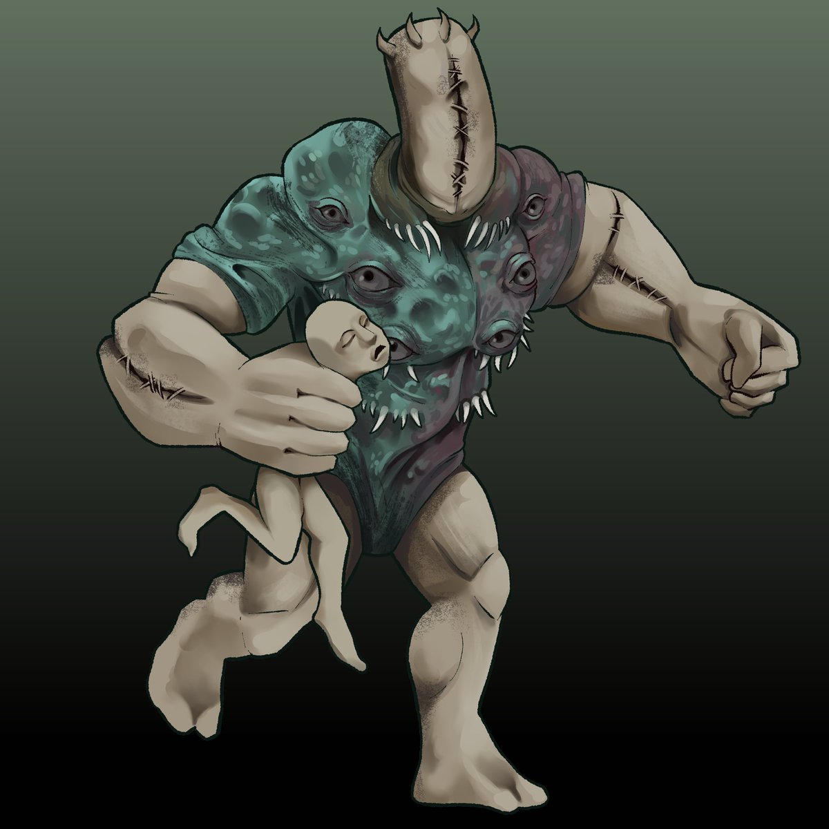 ramen_broken's tweet image. giant. #fearandhunger2 #fearandhungertermina