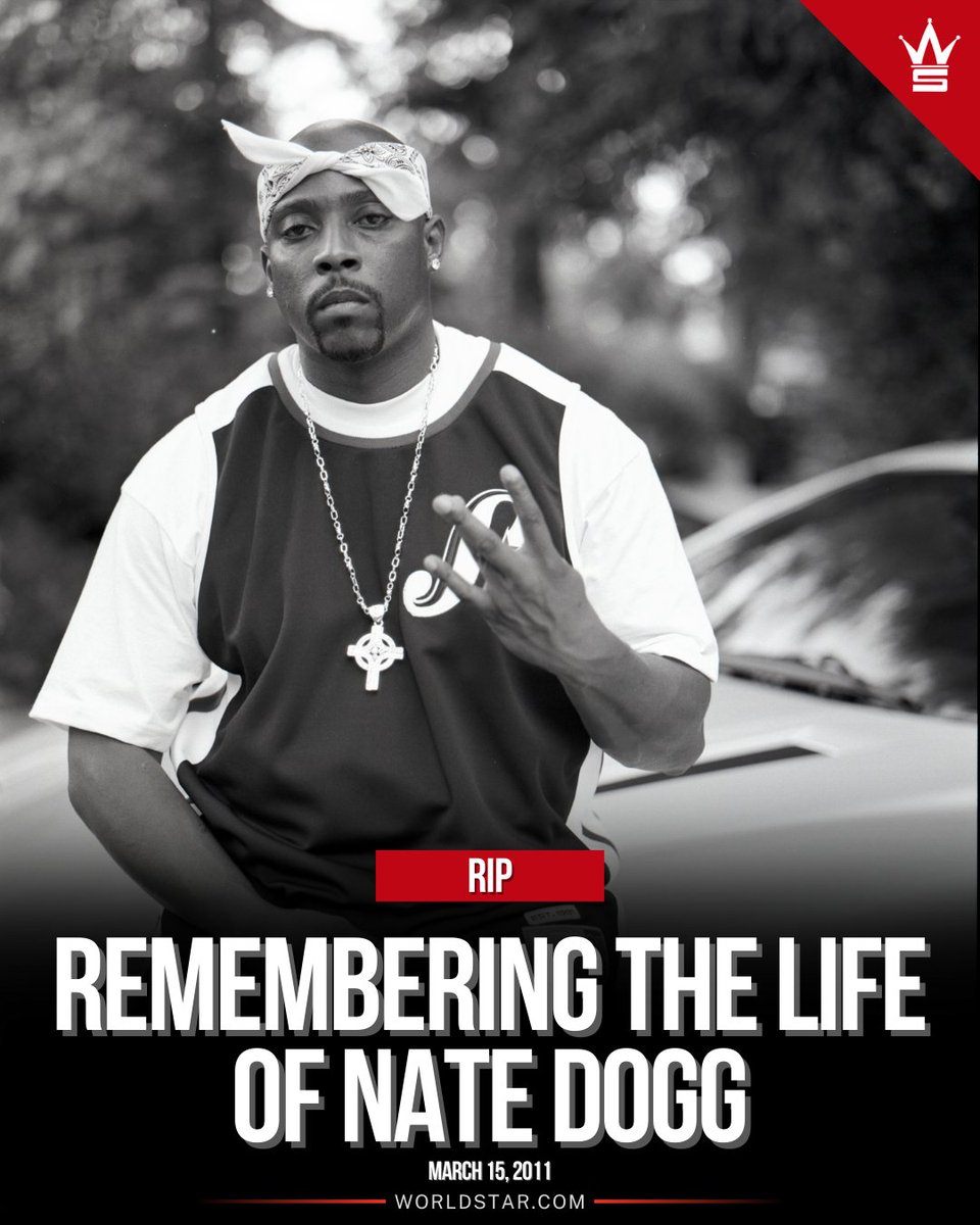 WORLDSTAR's tweet image. Honoring the life of #NateDogg. Today marks 14 years since his passing. 🙏🕊️ 

What’s your favorite Nate Dogg song?