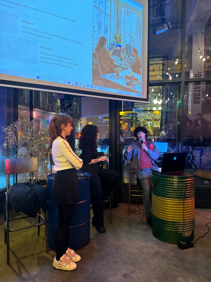 Last Thursday I was part of #birrassintéticas, a perfect combo of tech talk and cold beers.

I dived into the world of LoRAs (my latest obsession, I won’t deny it), probably talking a bit too much about datasets and captions.

Can’t wait for the next round!🍻