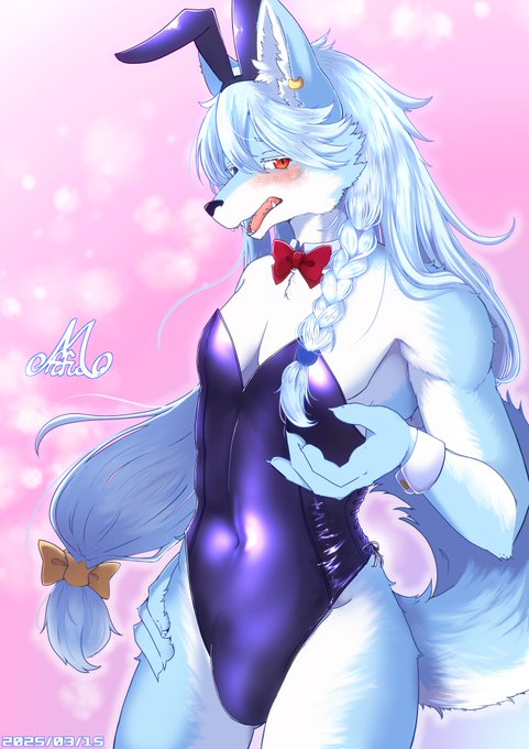 【うちの子】ウォーレン君【バニー】
2025年早々に描かれたものはバニーなウォーレン君でした 