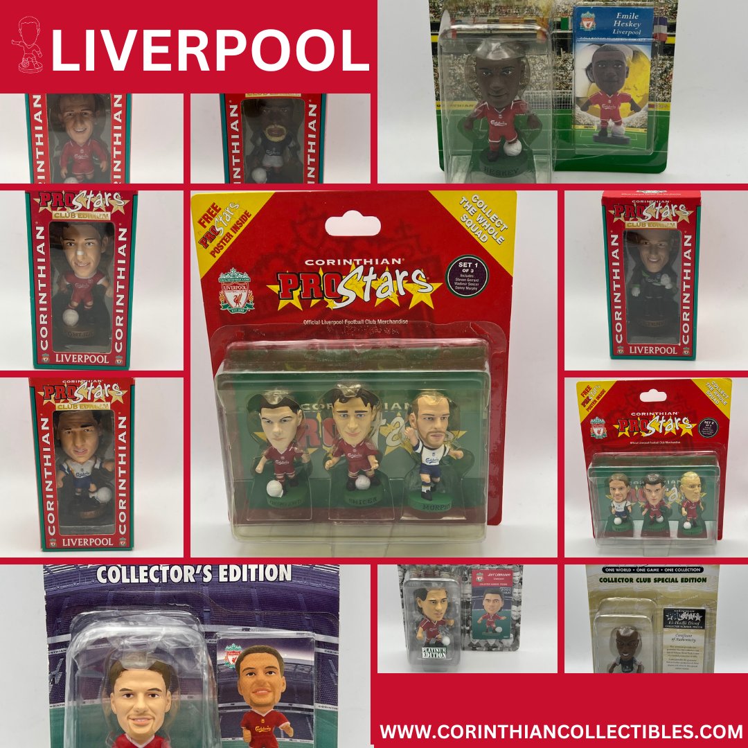 We have a range of Liverpool retro figures and memorabilia. 

See our range here - zurl.co/ZtWp 

#CorinthianCommunity #Liverpool #LFC #YNWA #Football #PremierLeague #FPL #FAPL #Fowler #Salah