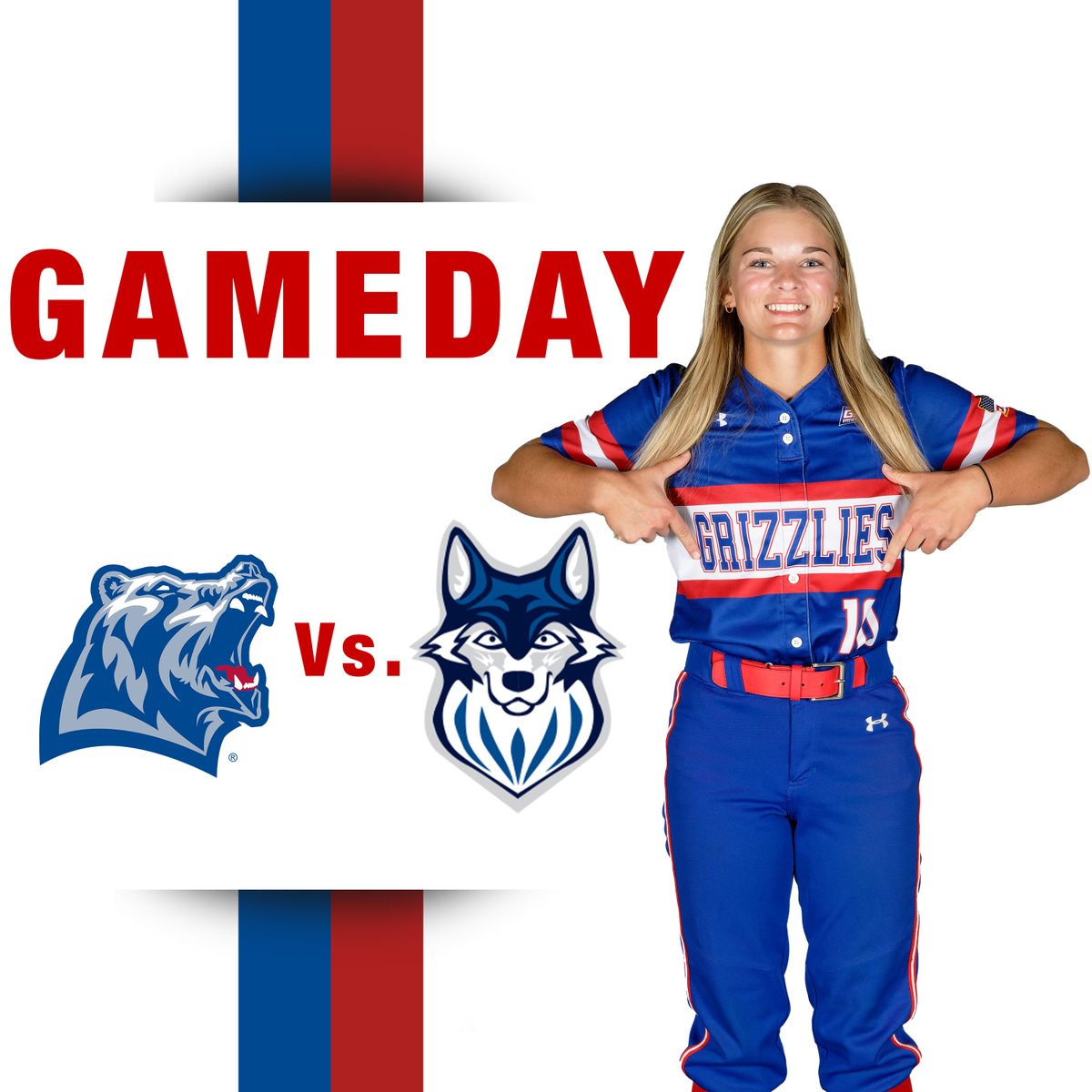 Double header in Kansas City vs. Metropolitan Community College! First pitch is at 2 p.m. #MSUWPGrizzlies