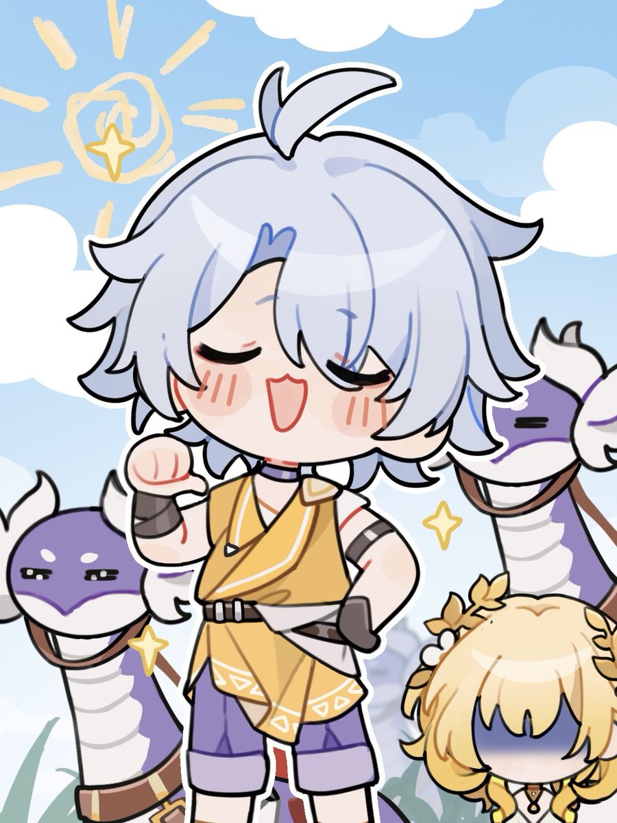 a_lisons's tweet photo. 🎀
#崩壊スターレイル #トリビー #Tribbie #Phainon #HonkaiStarRail https://t.co/5xUaC5rkit