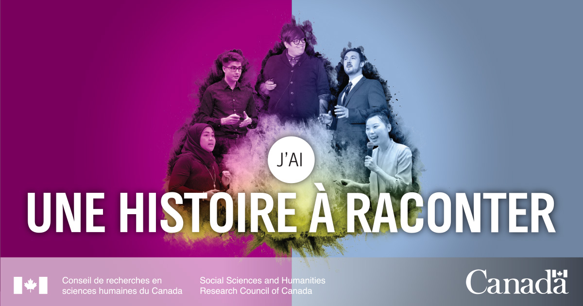 CRSH (@crsh_sshrc) on Twitter photo 🥁Roulements de tambour! Nous avons le plaisir d’annoncer les finalistes du concours J’ai une histoire à raconter de cette année : sshrc-crsh.gc.ca/news_room-sall…
Ils présenteront leurs histoires lors d’un événement au mois de juin, à la conférence <a href="/SWC_Can/">Science Writers and Communicators of Canada</a> à Fredericton ! #RécitCRSH 🥁Roulements de tambour! Nous avons le plaisir d’annoncer les finalistes du concours J’ai une histoire à raconter de cette année : sshrc-crsh.gc.ca/news_room-sall…
Ils présenteront leurs histoires lors d’un événement au mois de juin, à la conférence <a href="/SWC_Can/">Science Writers and Communicators of Canada</a> à Fredericton ! #RécitCRSH
