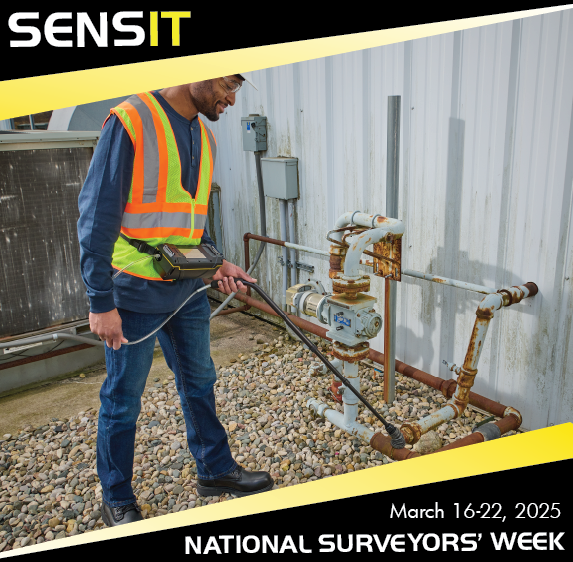 SENSIT_USA's tweet photo. Happy National Surveyors Week! Honoring surveyors’ vital work in measuring and mapping land. Their expertise supports the natural gas industry with pipeline construction, maintenance, and leak detection.
At SENSIT, we support these efforts with advanced gas detection tools. https://t.co/Rau3cyrfBg