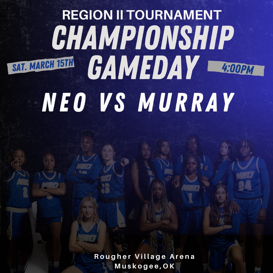 ❕GAME DAY  | #Championship❕

🆚 Murray State College

📍Muskogee, OK (Rougher Village Arena)

⌚4:00pm

📺 youtube.com/@bravadowirele…

#RowNorseRow