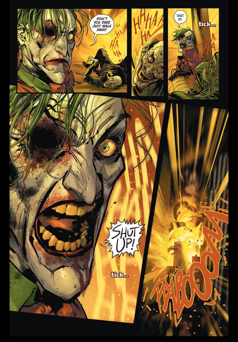 É muito satisfatório ver o Coringa se contorcendo de ódio quando ele percebe que o Batman não dá pra ele a mesma importância que ele dá pro Batman kkkkkkkkkkk