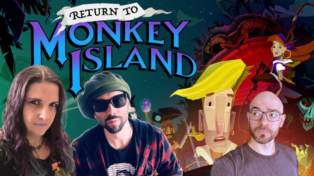 <a href="/CGGpodcast/">Classic Gamers Guild Podcast 💾🎙</a> is playing Return To Monkey Island with <a href="/ConvosCurtis/">Conversations with Curtis (of PHANTASMAGORIA 2)</a> TODAY at 12pm Pacific / 8pm CET

Come say hi and tell us how our subpar fighting abilities resemble that of someone in the dairy industry ⚔️ 🐄 🏴‍☠️ 

youtube.com/watch?v=hMCFtH…