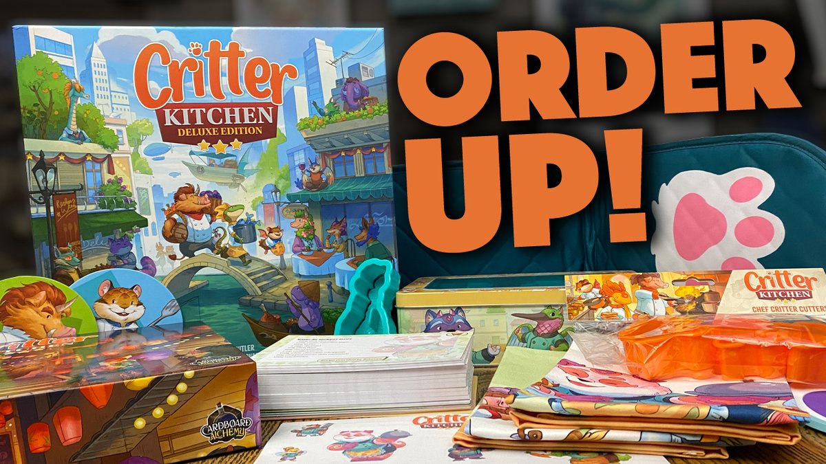 What's cookin' inside Critter Kitchen? We take a thorough look through all the ingredients of the Deluxe Edition of the game in this unboxing!
youtu.be/M7qupC2Rksc