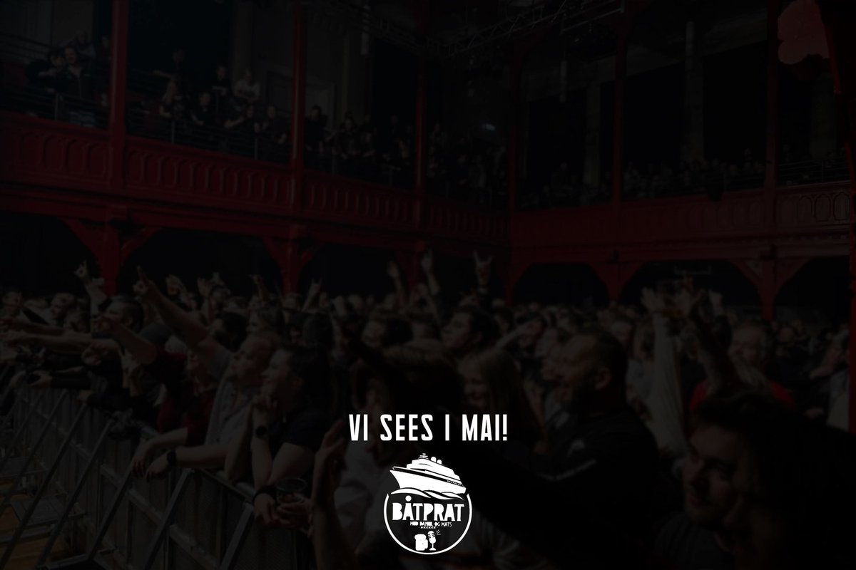 Wow! Livepodcast utsolgt på 5minutter! Tusen takk!