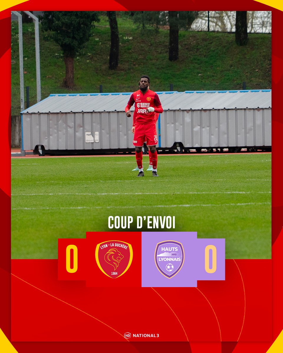 0' ✅ Coup d’envoi au Stade Balmont !        

#AllezLaDuch #LLDHL |  🔴0-0 🟣