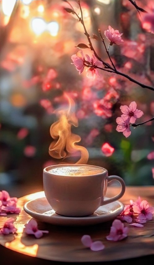 Relaxing Morning Coffee ☕ Sun is out 🌞, Birds are chirping 🐦🕊️

What a beautiful way to start my day off ❤️❤️ Ahhh