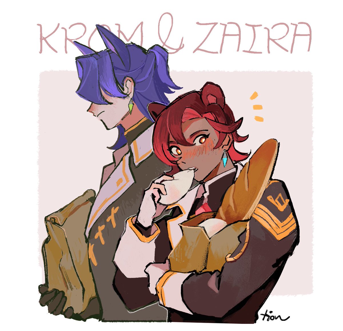 #로드오브히어로즈 #로오히
크롬자이🐺🐻  
기사복 데이트🌟