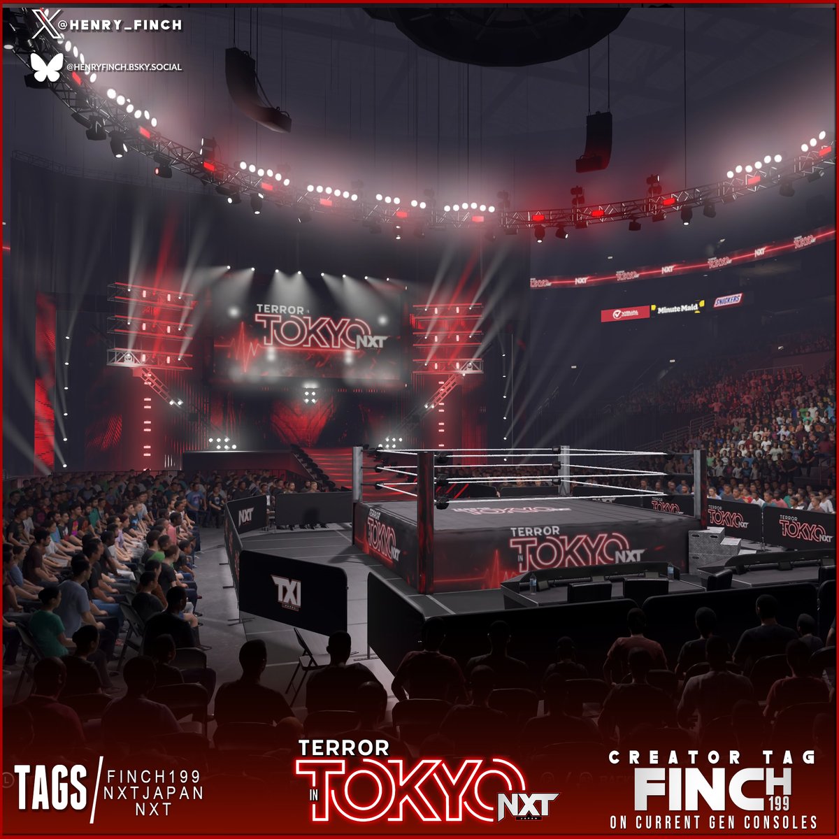 henry_finch's tweet photo. #NXTJAPAN Custom weekly show and Terror in Tokyo PLE are now on CC for current gen consoles!
#WWE2k25 #FINCH199 #NXT https://t.co/lSxK6ew7NE