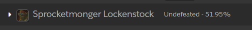 Stix-bunker-junker-runker something falls in 20 pulls. 3 tanks without hitting enrage. Casual saturday with the boys. Also somehow this guy Lockenstock is already on 50%????