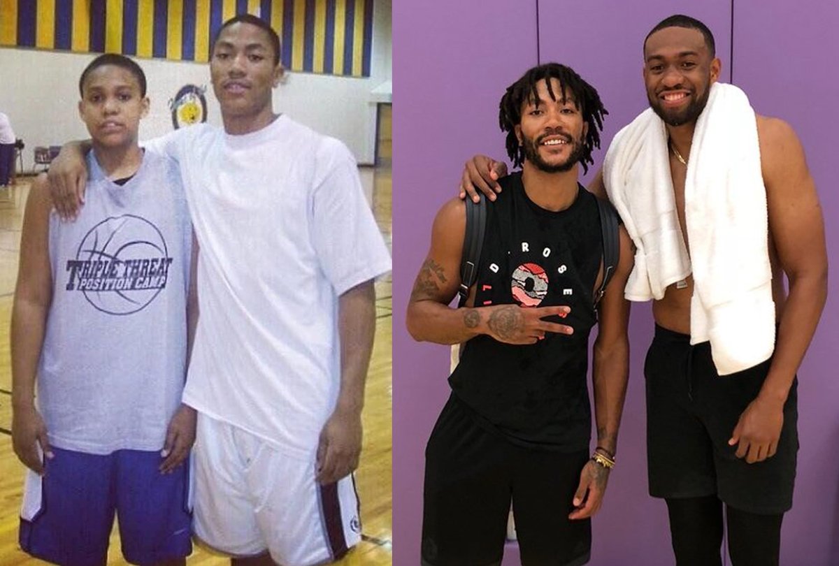 Ballislife's tweet photo. HBD JABARI PARKER
He led Simeon to 4 straight Illinois state championships!

Some footage of him at his free camp in Chicago after the campers challenged him https://t.co/PL3G0tagM9