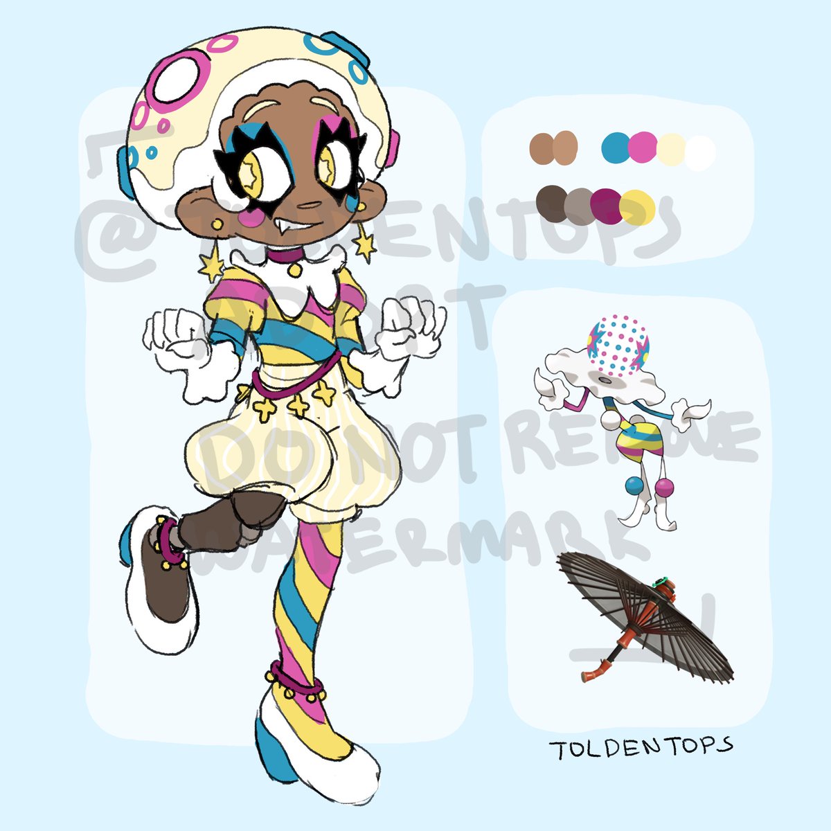 「Ultra beast inspired splatoon adopt desi」|🐙🦑👁️one-eyed Guy enjoyer👁️ comms openのイラスト