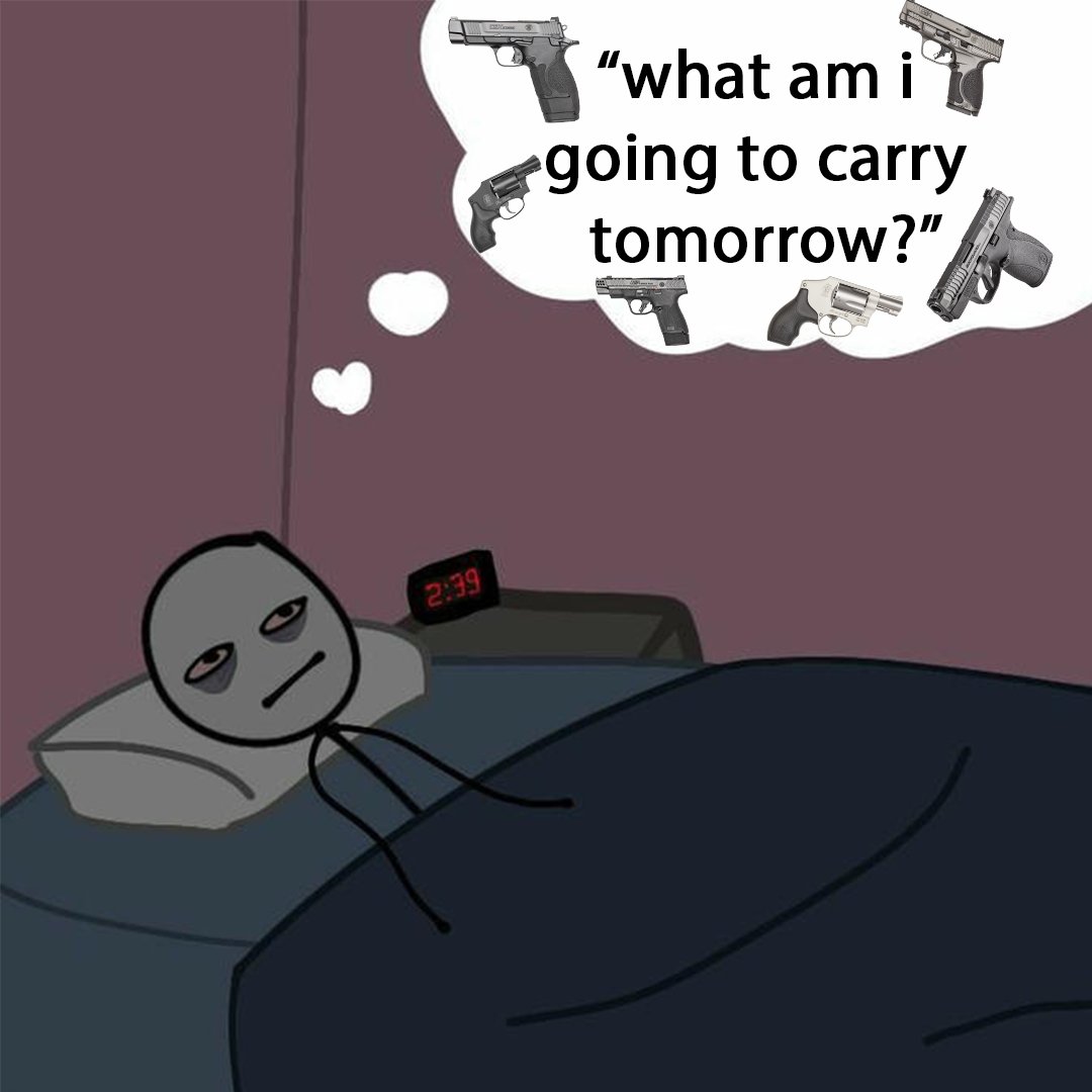 Smith_WessonInc's tweet photo. me every night https://t.co/cUmrAjSipl