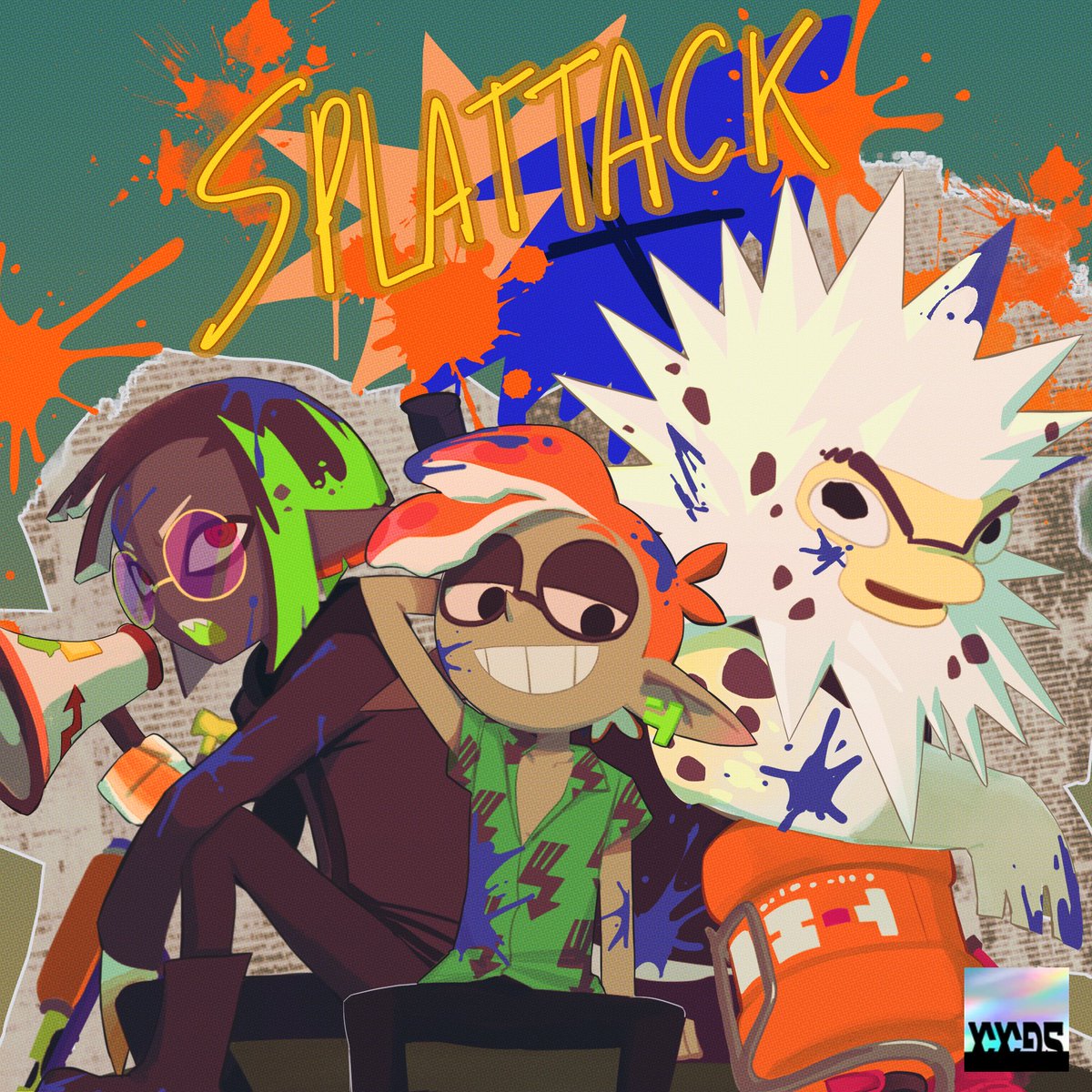 cephalocrow's tweet photo. #SOUNDOFTHESPLATLANDS
C-SIDE - SPLATTACK!
"I mean, our version is 300 times better, right?" https://t.co/qapoPTF9Rj