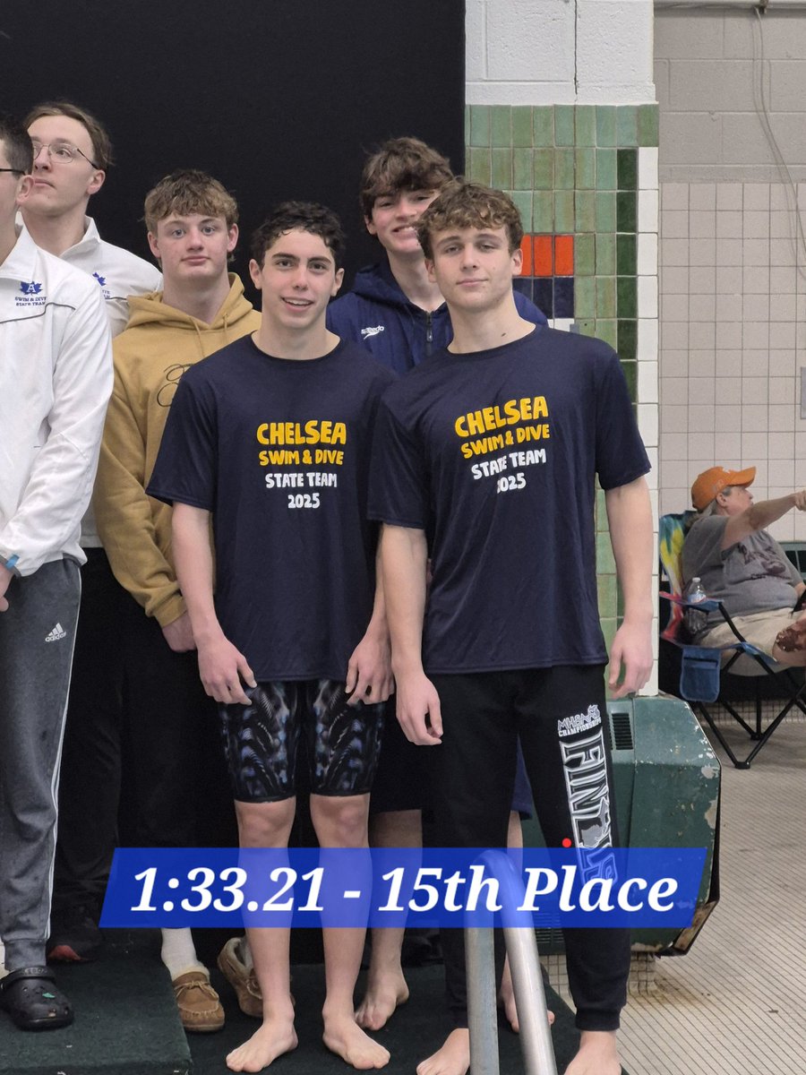 Chelsea High School Swim & Dive tweet media