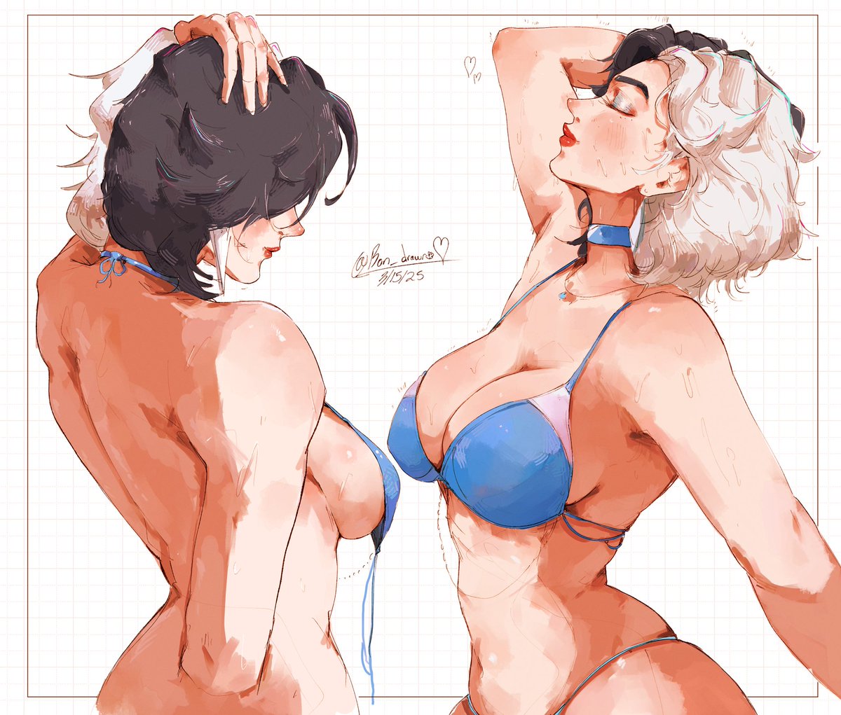 Bon_drawr's tweet photo. Luna Snow skebs #marvelrivals https://t.co/MNsigGCZQz