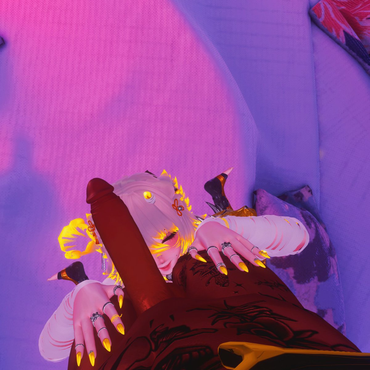 MynkNoir's tweet photo. New content on the way 👀 @DFker7301 #lewdtuber #NsfwVR https://t.co/cx2NPvVvZq