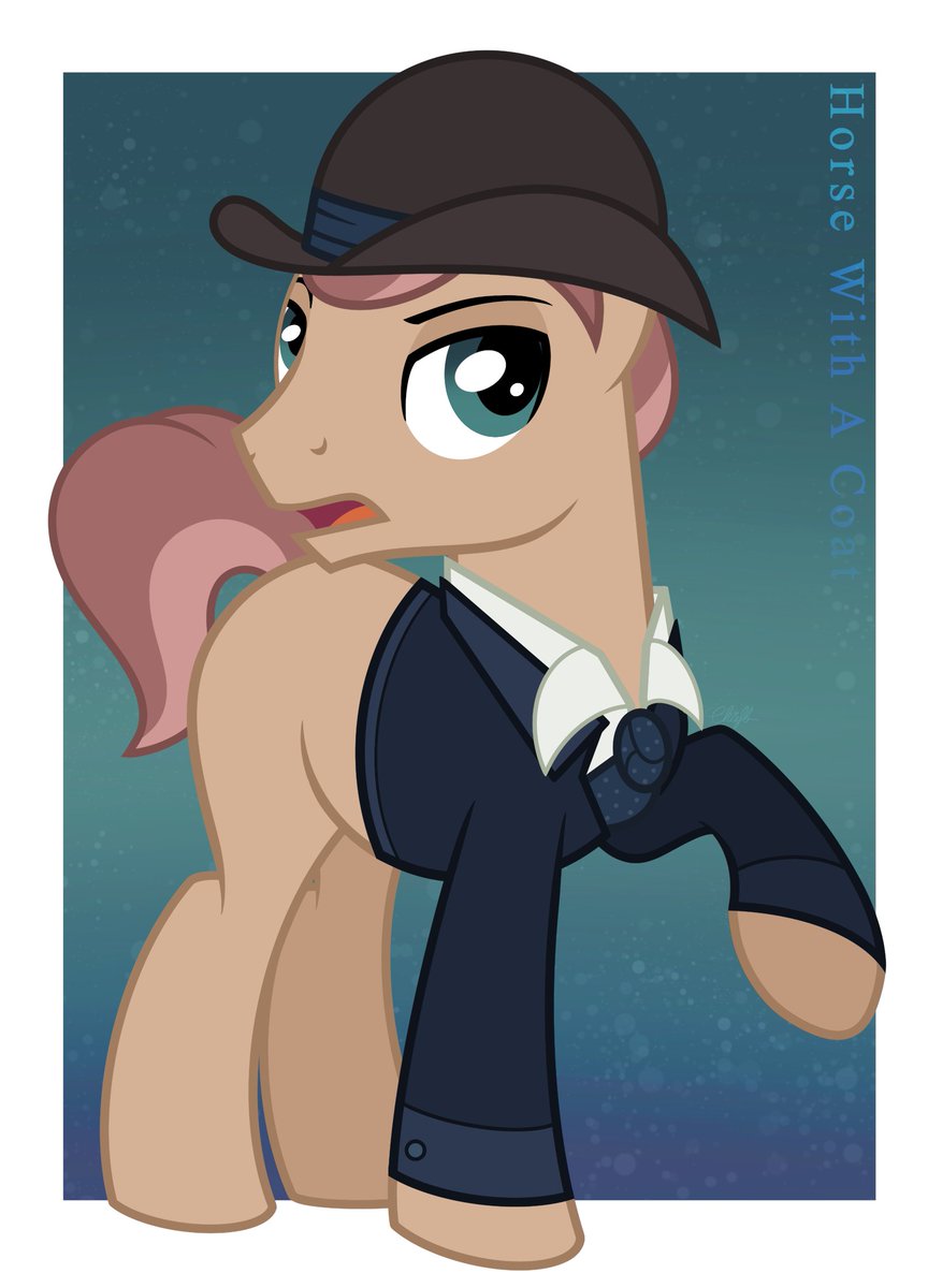 Finally drew Lestrade a full-body piece. Also fixed his colours a bit because I wasn't happy with his old palette.
