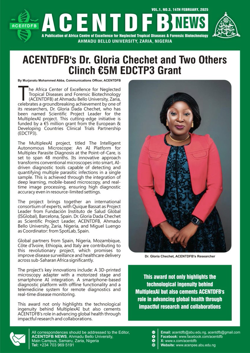 ACE-Neglected Tropical Diseases & Forensic Biotech tweet media