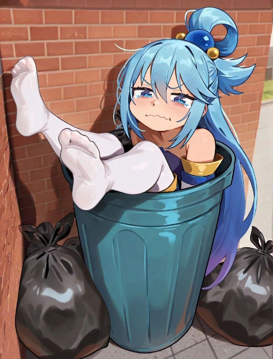 meguminchiquita's tweet photo. Pobr3 aqua 🐟💙🚮🗑💦 https://t.co/ClVg2vw7h9