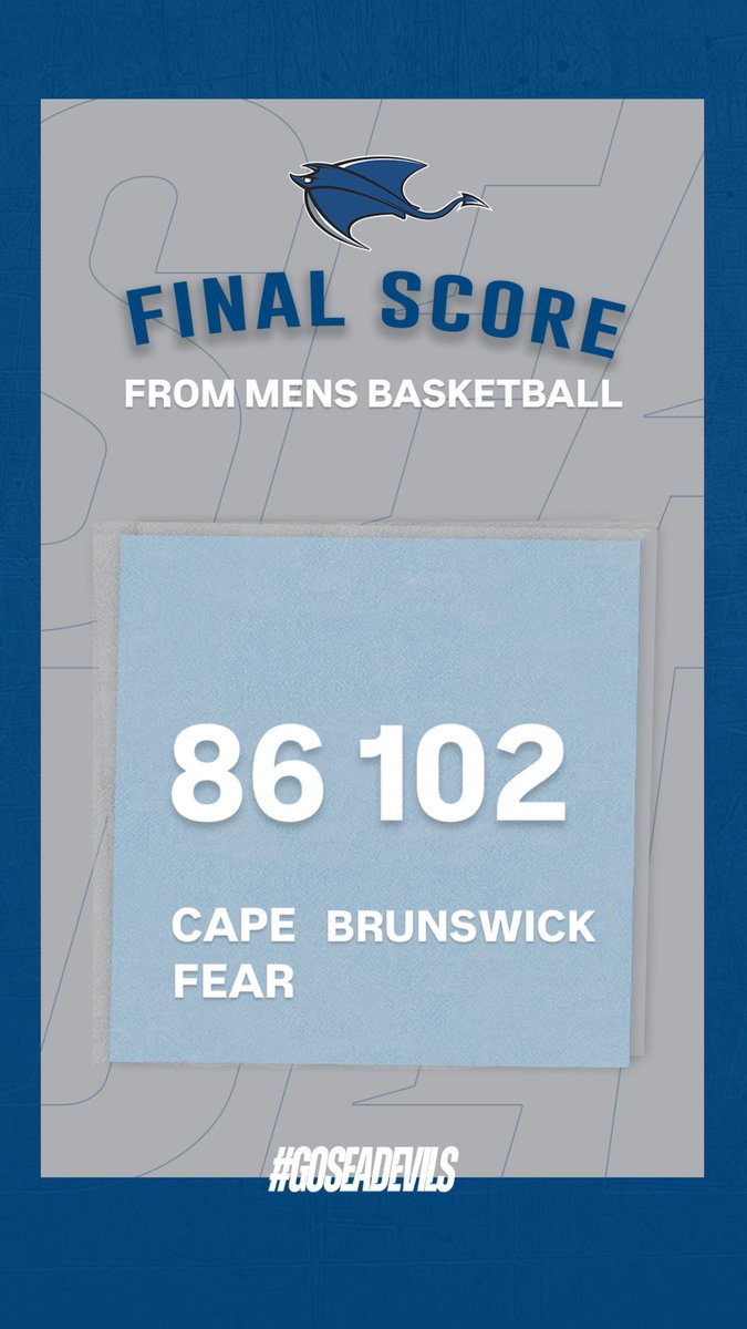 A valiant effort #GoSeaDevils