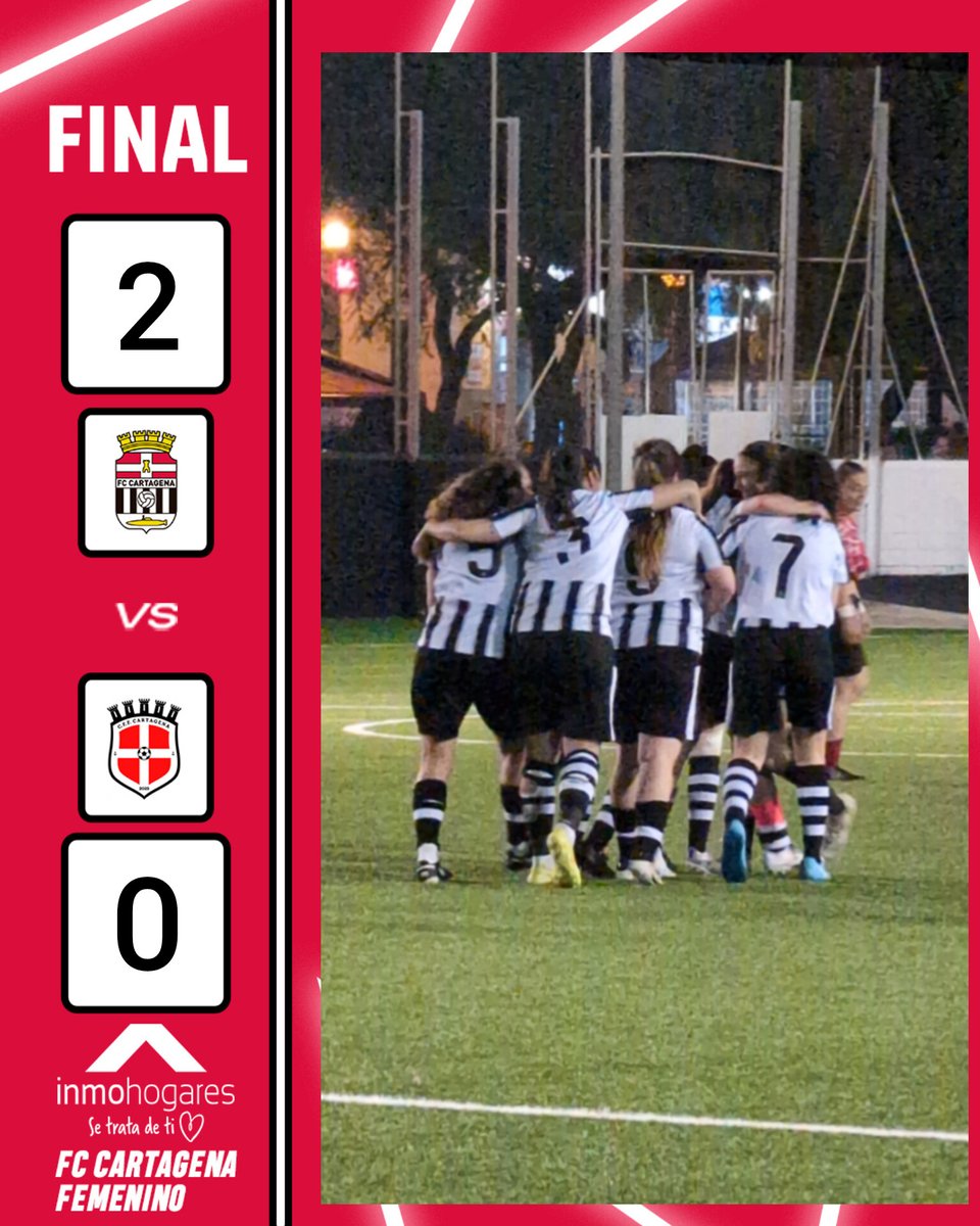 FCC_Cantera's tweet photo. FEMENINO | 2️⃣-0️⃣

 FINAL | ¡¡GRAN VICTORIA EN EL DERBI!! 3 PUNTOS IMPORTANTES PARA LOGRAR EL OBJETIVO PRINCIPAL 

#CartagenaCFFCartagena 
#PreferenteAutonómica
#CorrerYCreer https://t.co/IjAuixsQon