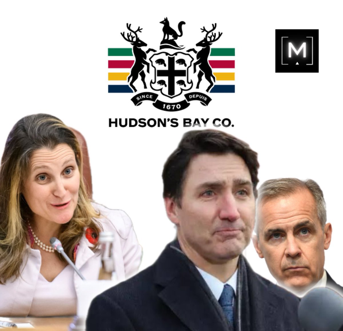 Marc Nixon (@marcnixon24) on Twitter photo 🚨 BREAKING: Hudson’s Bay Company, established in 1670, plans to LIQUIDATE its entire business as early as next week, putting over 9,000 JOBS at risk.
This marks the end of a 355-YEAR LEGACY in Canadian retail history.
The company faced challenges due to INFLATION, HIGH 🚨 BREAKING: Hudson’s Bay Company, established in 1670, plans to LIQUIDATE its entire business as early as next week, putting over 9,000 JOBS at risk.
This marks the end of a 355-YEAR LEGACY in Canadian retail history.
The company faced challenges due to INFLATION, HIGH