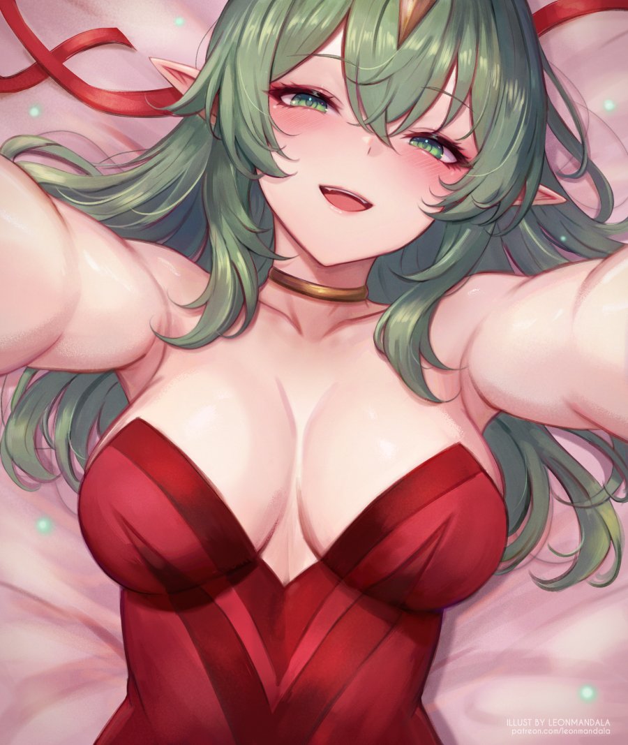 Hair down Tiki