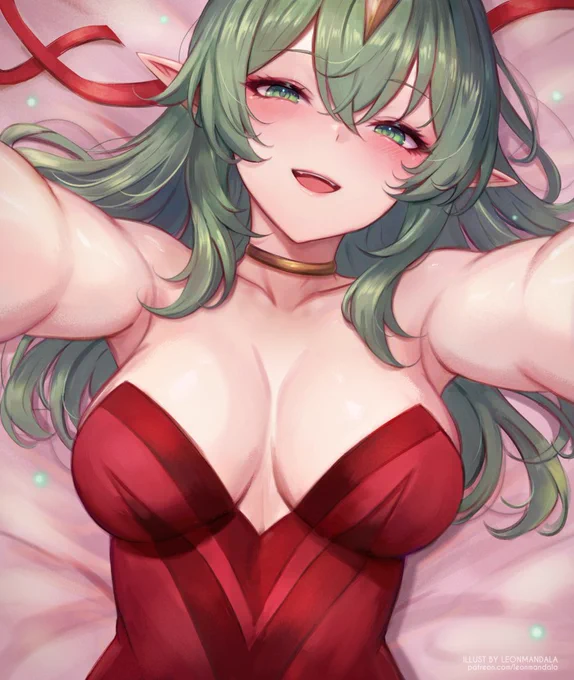 Hair down Tiki 