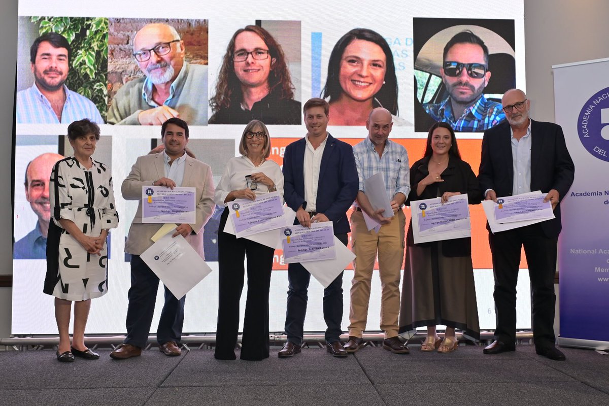 Tercer año consecutivo : La Academia Nacional deIngenieria entregó el Premio de Innovación en la Cadena@Forestal