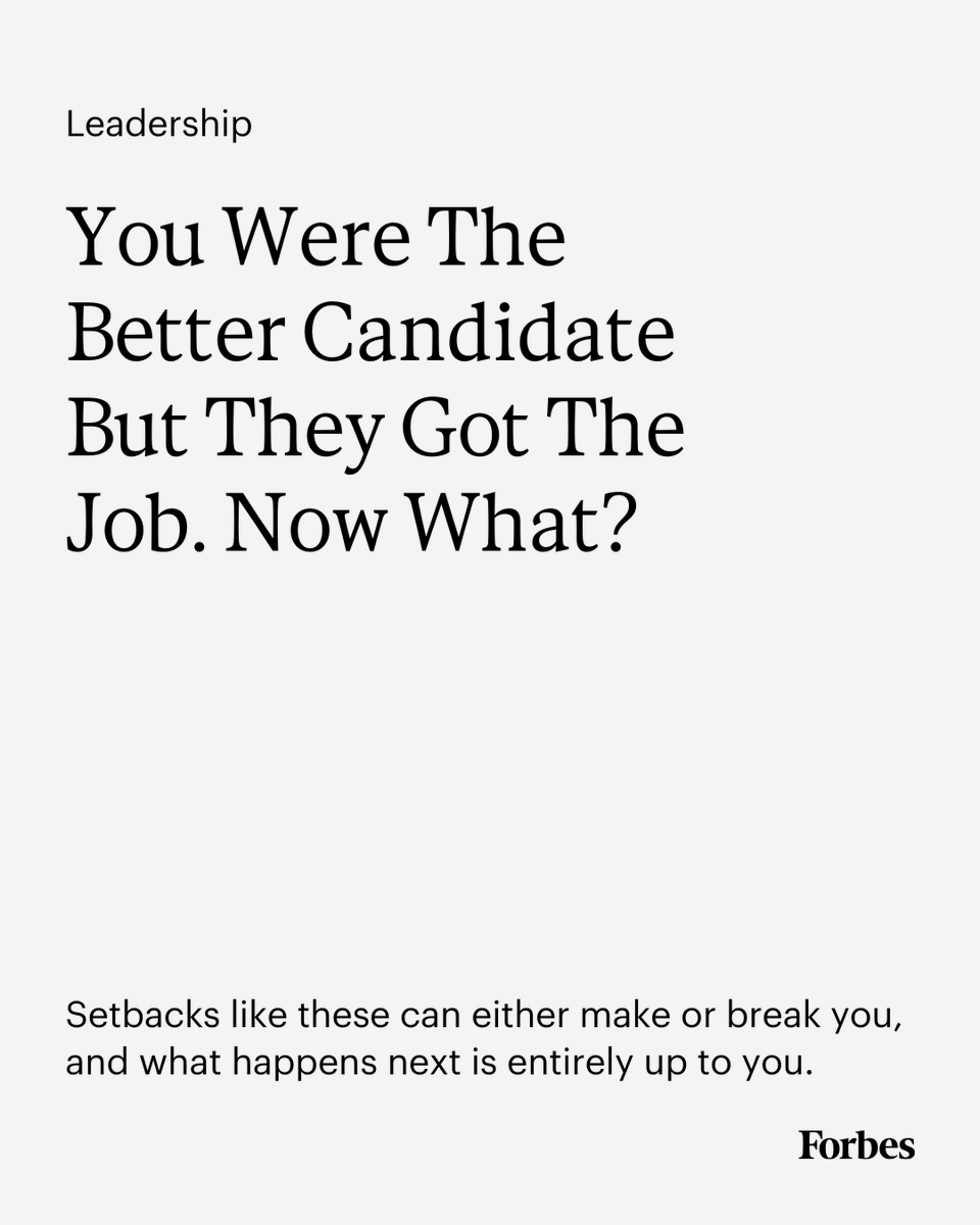 Forbes (@forbes) on Twitter photo When this happens, it stings. And if you’re being honest, it doesn’t just feel like a missed opportunity. It feels personal. trib.al/lnQgapI When this happens, it stings. And if you’re being honest, it doesn’t just feel like a missed opportunity. It feels personal. trib.al/lnQgapI