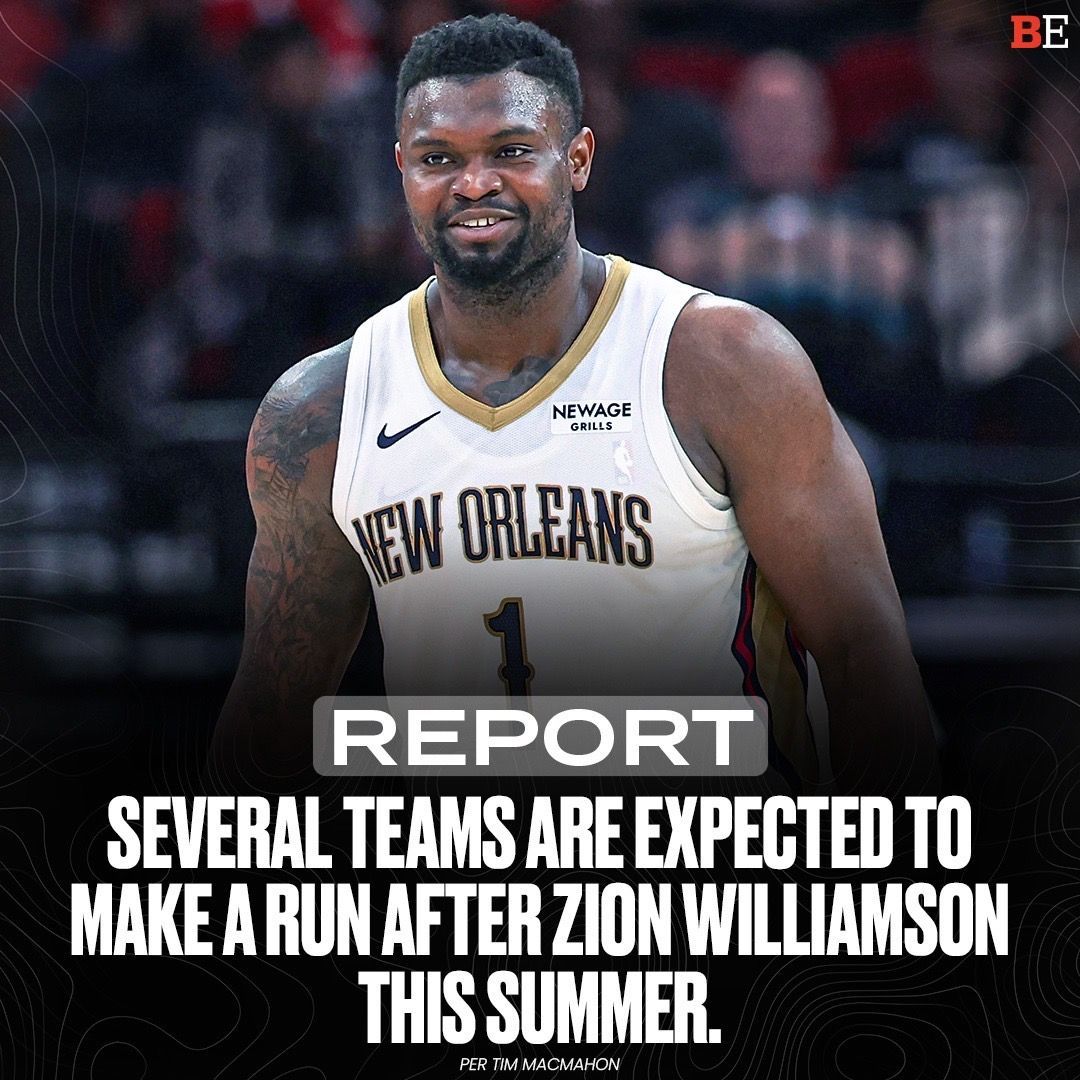 Zion Williamson is expected to be a priority for several teams this summer, per @espn_macmahon 👀