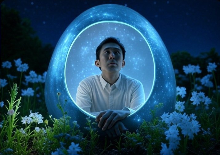 Lost in the vastness of the cosmos, where life whispers among the stars.