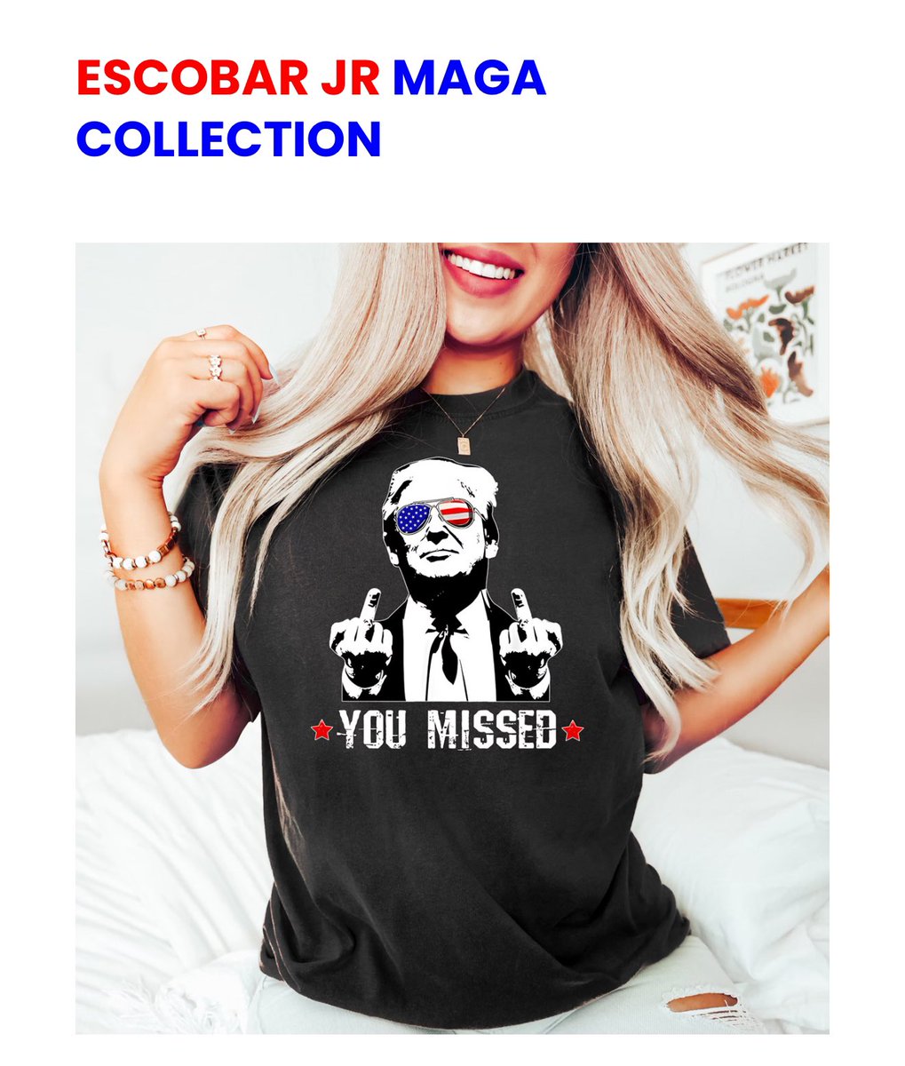 Escobar Jr. (@pabloescobarjr) on Twitter photo 🚨Available Now !!🔥🔥🔥
For All Patriots Around The World Who Love <a href="/realDonaldTrump/">Donald J. Trump</a> 🇺🇸
Show Your Support Everywhere You Go 🌎
YOU MISSED 🖕🏻😎🖕🏻
EscobarJr.com/Escobar-Jr-Mag…
New Designs Everyday 🔥
#MAGA And Watch The Haters Cry😭 🖕🏻🤣🖕🏻 🚨Available Now !!🔥🔥🔥
For All Patriots Around The World Who Love <a href="/realDonaldTrump/">Donald J. Trump</a> 🇺🇸
Show Your Support Everywhere You Go 🌎
YOU MISSED 🖕🏻😎🖕🏻
EscobarJr.com/Escobar-Jr-Mag…
New Designs Everyday 🔥
#MAGA And Watch The Haters Cry😭 🖕🏻🤣🖕🏻