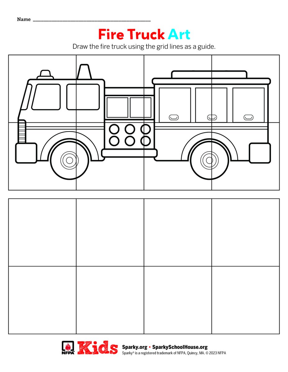 Sparky_Fire_Dog's tweet image. Sparky loves fire trucks—do you? Celebrate by coloring, learning, and exploring all things fire trucks. Start here: sparky.org/firetrucks #Sparky74