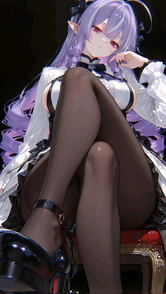 阿拉阿拉～昨天刚发完帖子～当天晚上就有牲畜爬着来祈求圣女的恩典了呢～❤️
这当然～是可以的～
无论你原本是什么身份～在这里～
只能～也必须是～
一条摇晃着屁股渴求赏赐的畜牲而已