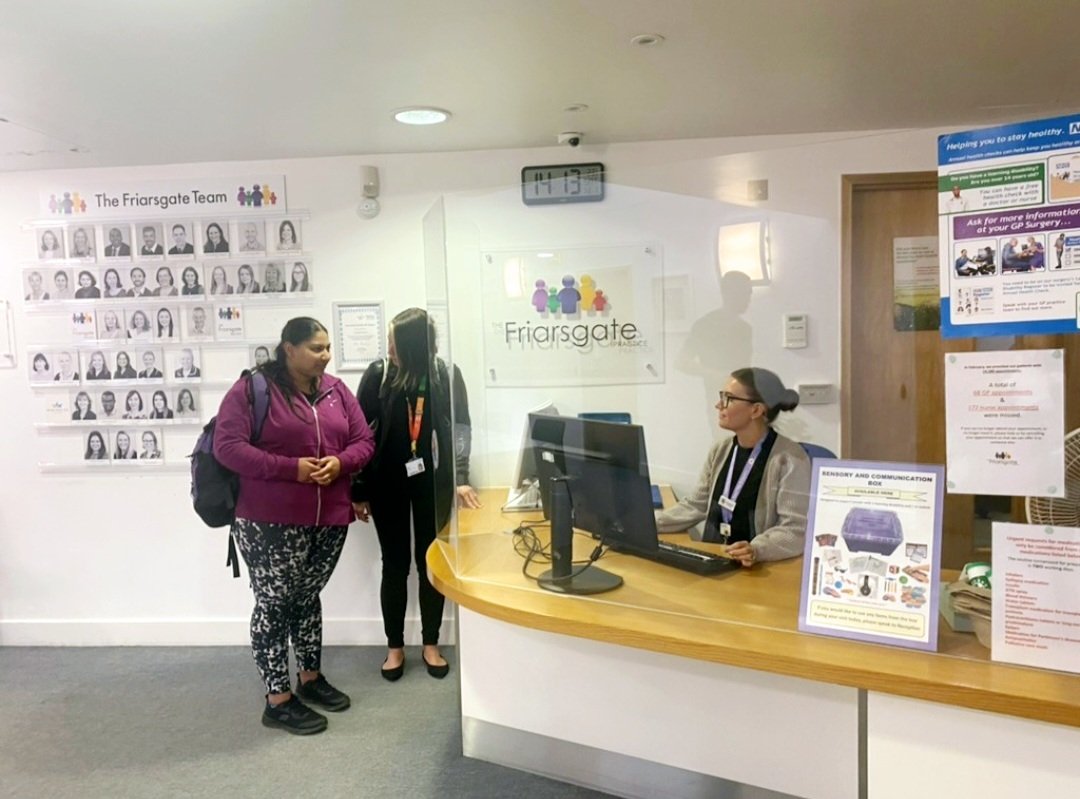 LDstrategichea1's tweet photo. #LearningDisability annual #healthcheck video has now been recorded, and it's in the "processing" stage. Thank you to the lovely Dr Gemma for her input, to the @Friarsgate #GPPractice for supporting with the venue and everyone else that is making this happen! #NHS #Health 🎊 https://t.co/bA17Qh5AIj