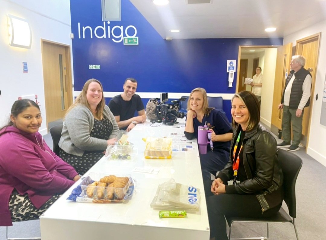 LDstrategichea1's tweet photo. #LearningDisability annual #healthcheck video has now been recorded, and it's in the "processing" stage. Thank you to the lovely Dr Gemma for her input, to the @Friarsgate #GPPractice for supporting with the venue and everyone else that is making this happen! #NHS #Health 🎊 https://t.co/bA17Qh5AIj