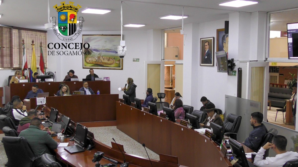 📷En sesión plenaria del día de hoy se realizó la Continuación y Socialización de la Reorganización Administrativa 📷“Decreto No. 609 de 2024 “POR MEDIO DEL CUAL SE SUPRIMEN, MODIFICAN CREAN E INCORPORAN UNOS EMPLEOS EN LA PLANTA DE PERSONAL DEL MUNICIPIO DE SOGAMOSO.
#Sogamoso