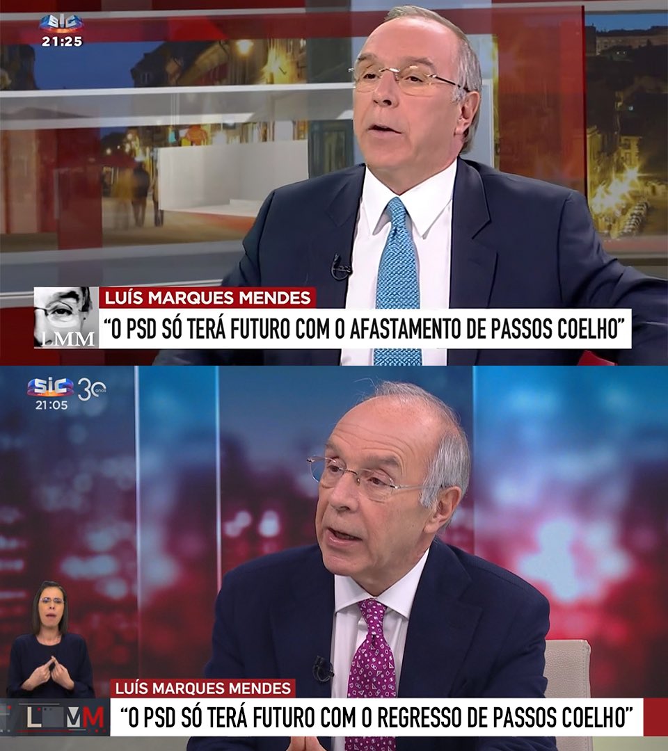 umas das coisas que Marques Mendes tem a seu favor é a coerência