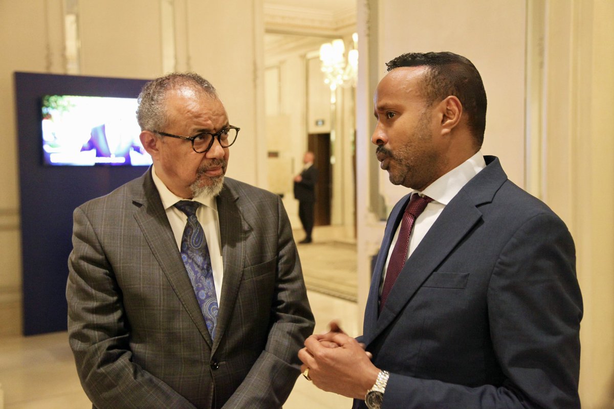 It was great to see the head of the World Health Organization again, Dr Tedros Adhanom Ghebreyesus.#WHO #GlobalBakuForum #NazimGanjavi #Azerbaijan #EastAfrica&amp;Horn