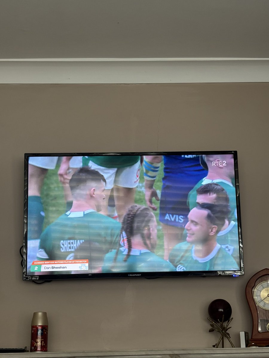 mandevillish's tweet photo. Woo hoo
Dan Sheehan well deserved player of the match #ireland #rugby #DanSheehan https://t.co/yiepsXtUGJ