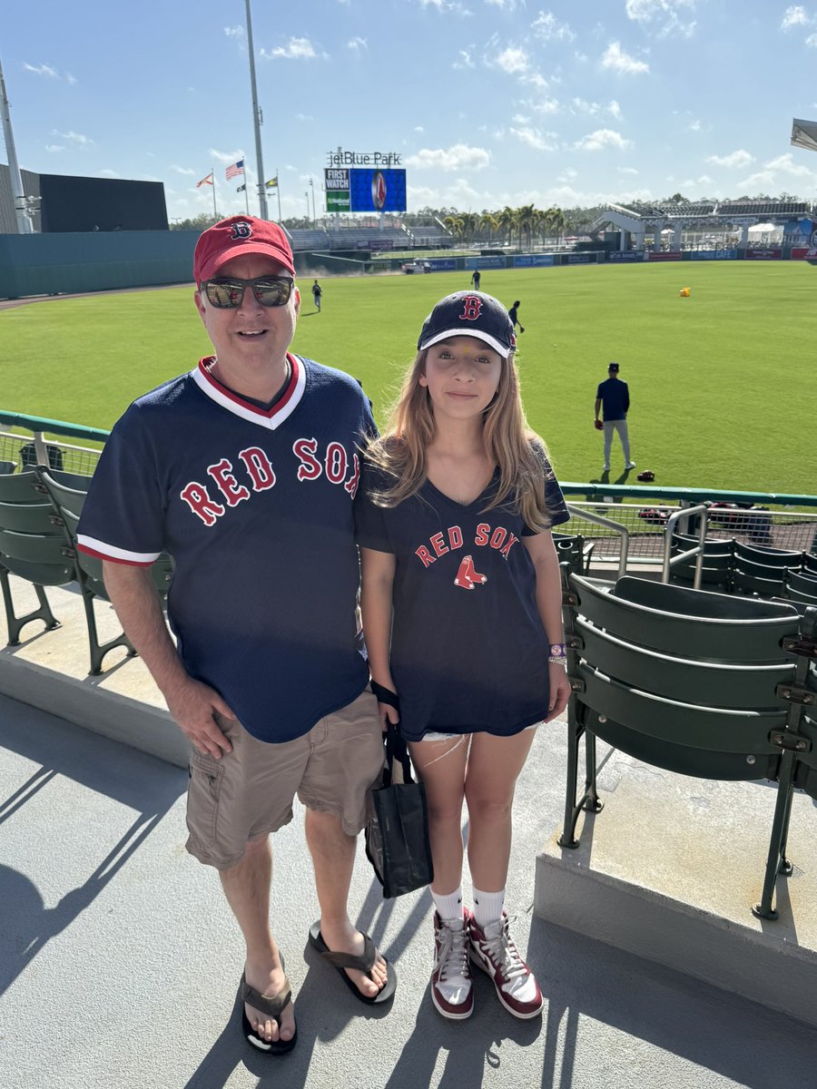 .<a href="/RedSox/">Red Sox</a> had so much fun today with the tour , everyone so friendly ; Olivia had so much fun , <a href="/middlebrooks/">Will Middlebrooks</a> what up ! #goredsox should be a fun game today !