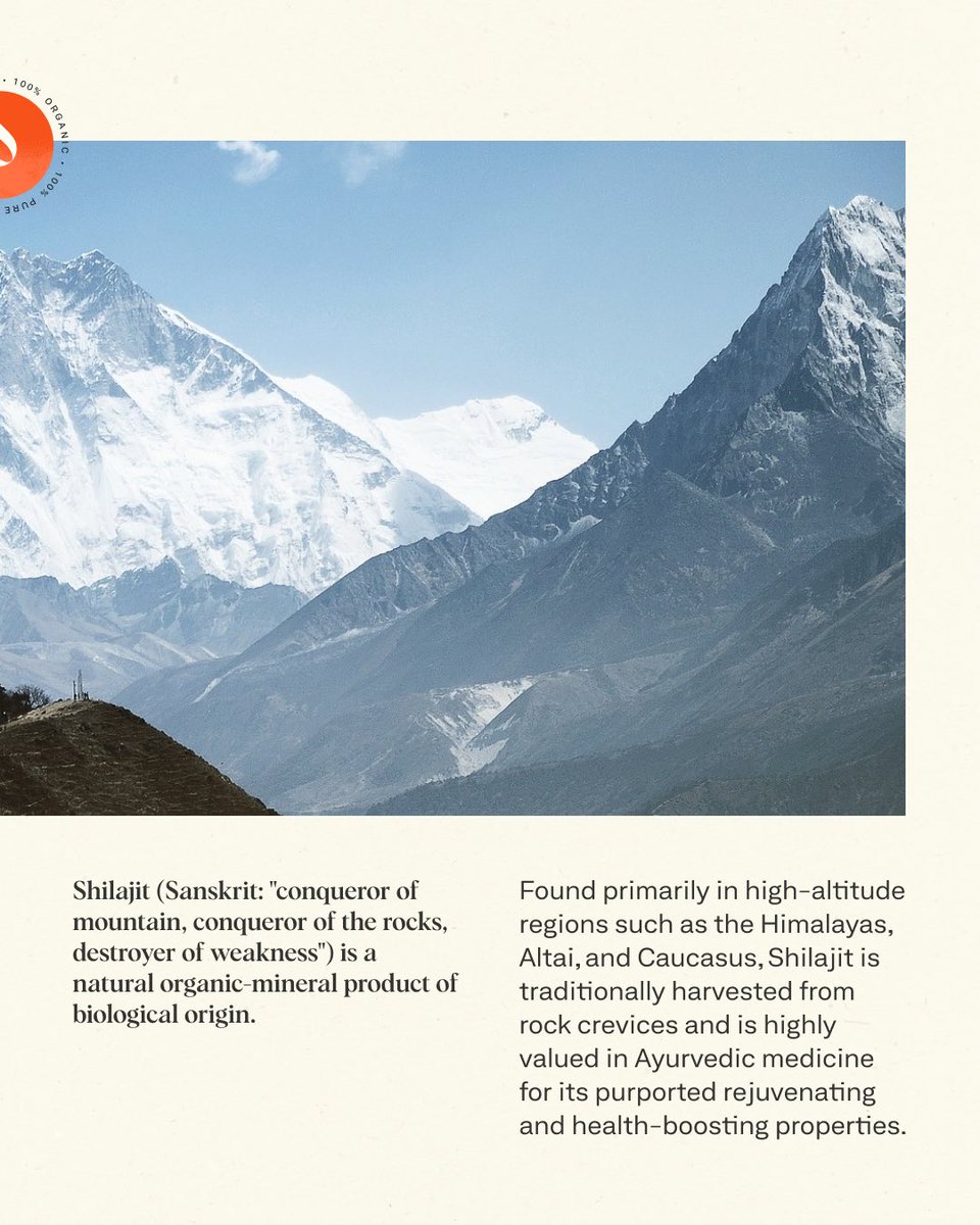 FromSors's tweet image. Unlock the power of nature with pure Himalayan Shilajit! ⚡ Boost energy, enhance vitality, and support overall wellness with this ancient superfood. Try it today! #Shilajit #PureShilajit #NaturalEnergy #Ayurveda #HealthBoost